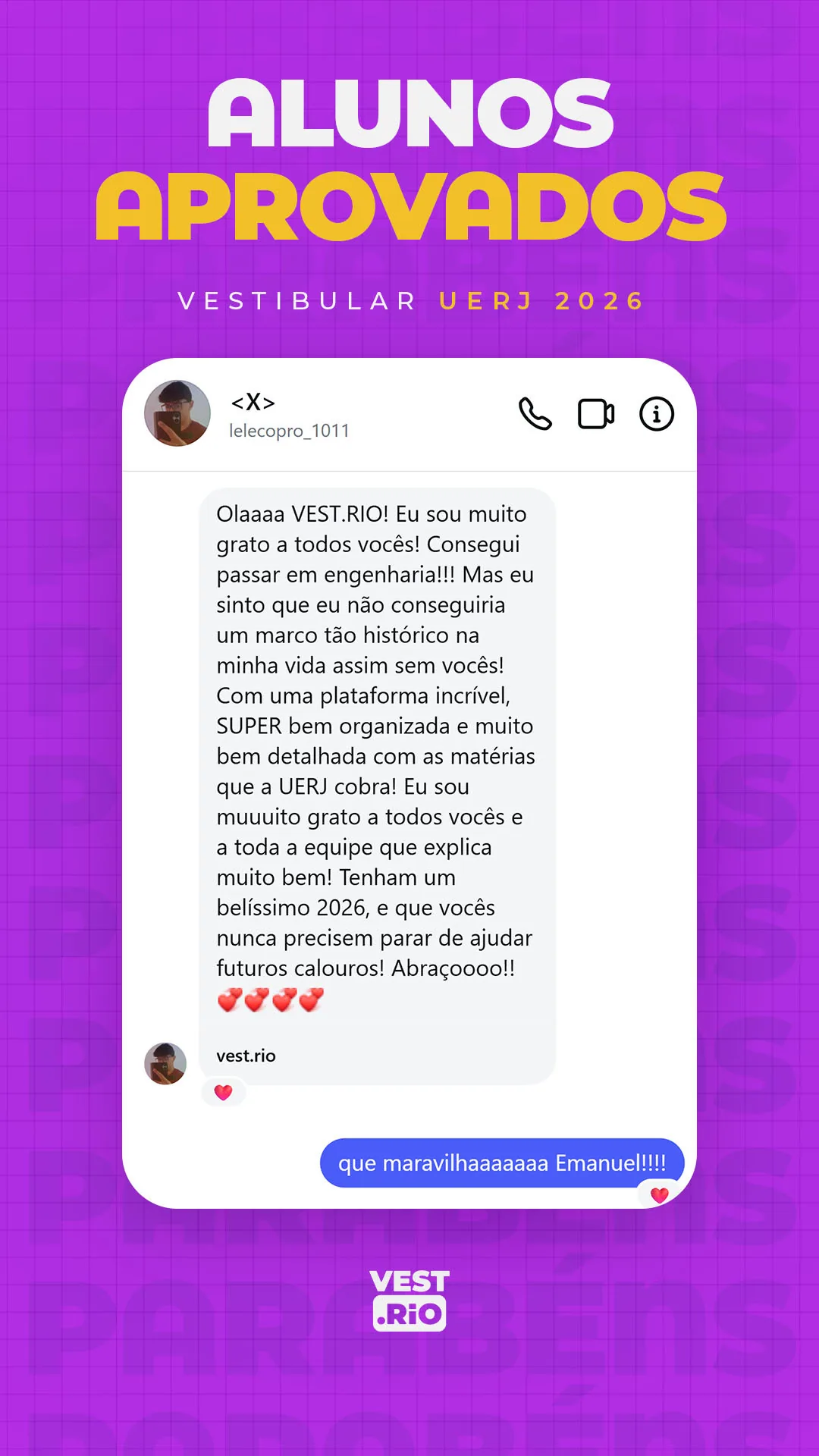 Depoimento de Emanuel